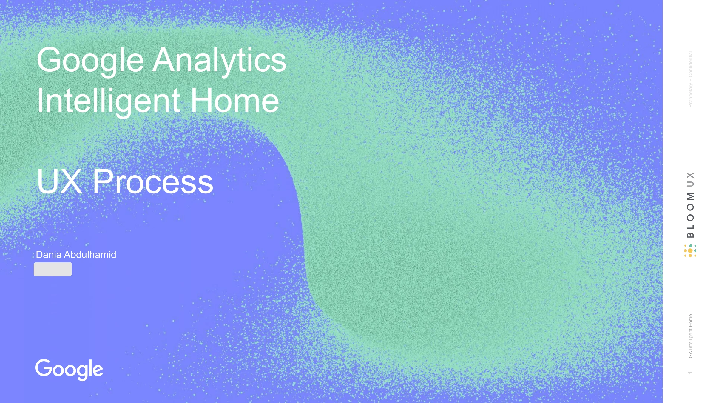 Google Analytics — Intelligent Home