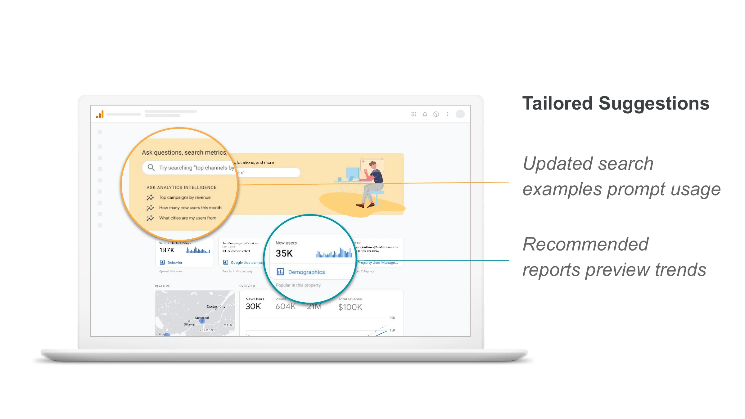 Tailored Suggestions — Updated search
